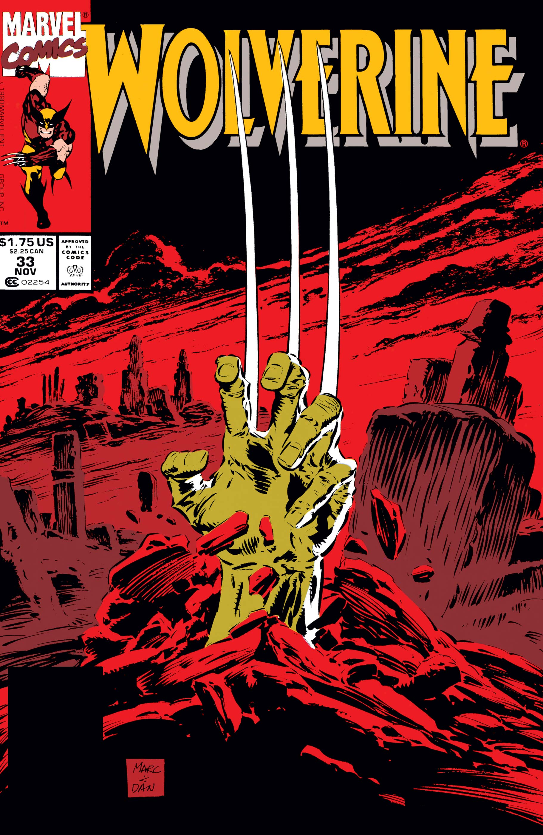 Wolverine (1988) #33