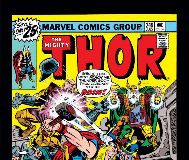 Thor (1966) #249 Cover