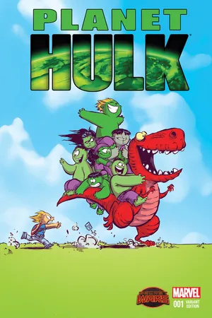 Planet Hulk (2015) #1 (Young Variant)