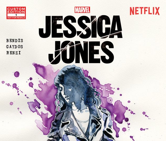 Cover to Marvel's Jessica Jones