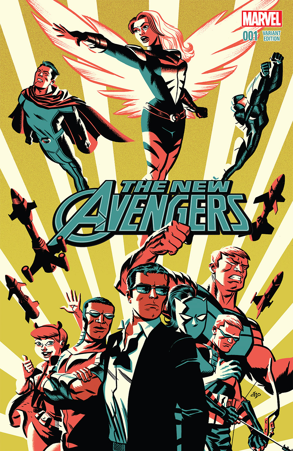 New Avengers (2015) #1 (Cho Variant)