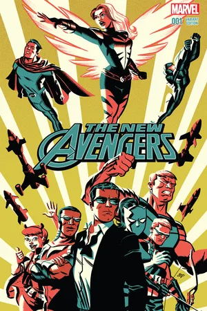 New Avengers (2015) #1 (Cho Variant)