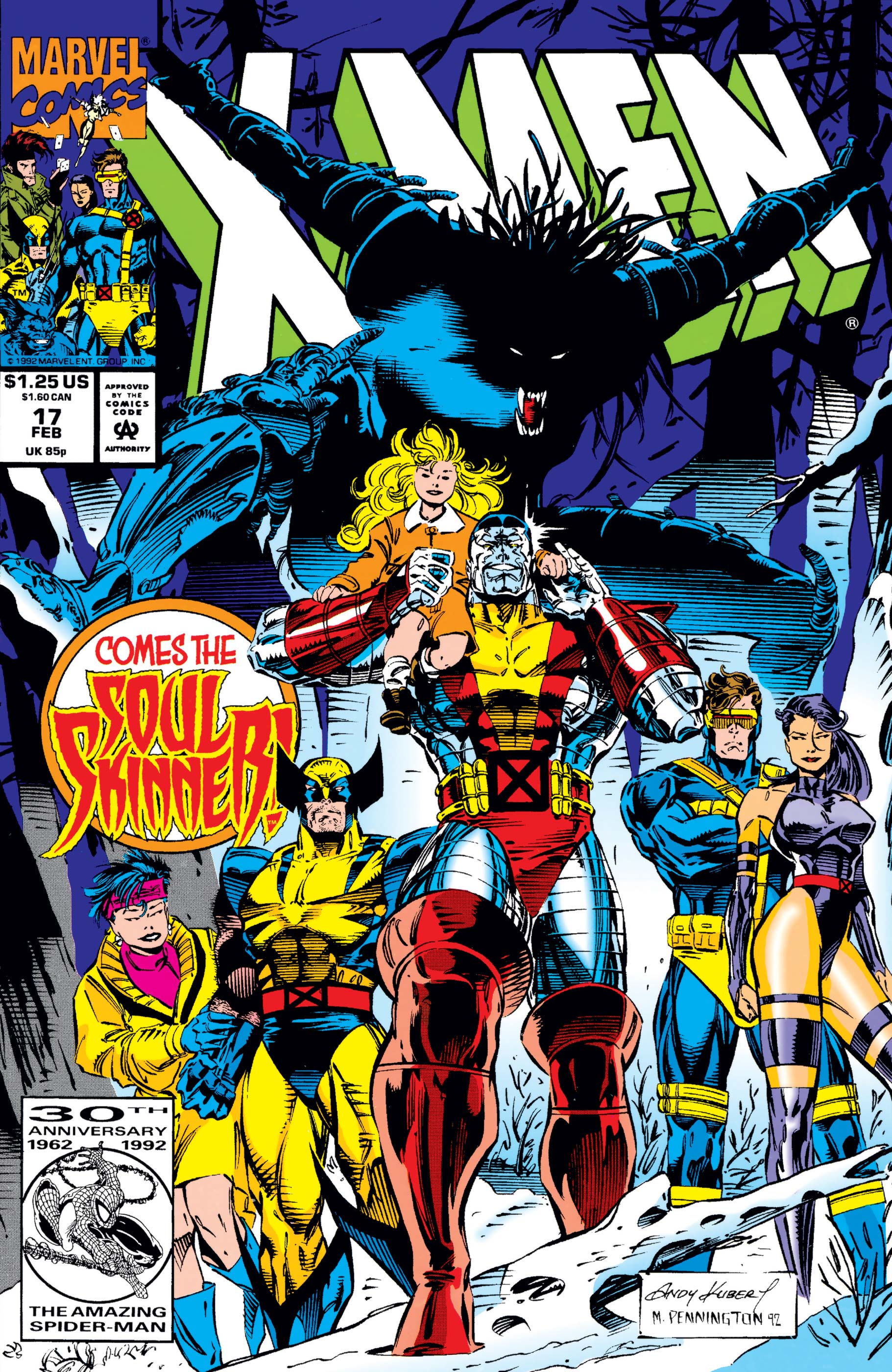 X-Men (1991) #17