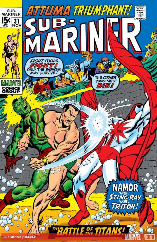 Sub-Mariner (1968) #31