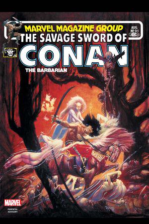 The Savage Sword of Conan #91 