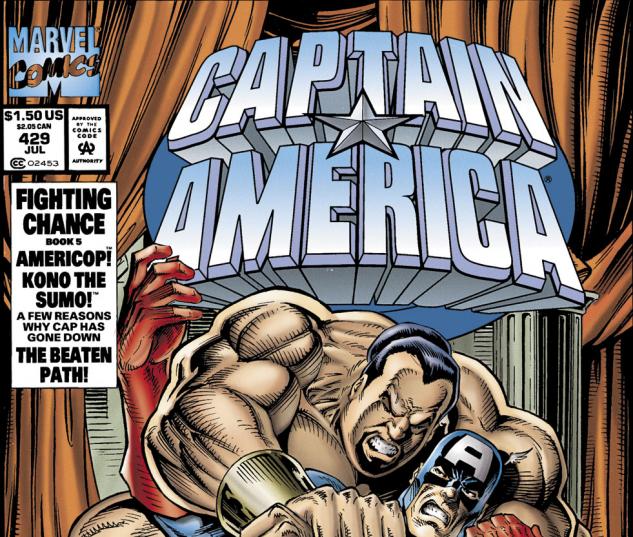 Captain America (1968) #429 Cover