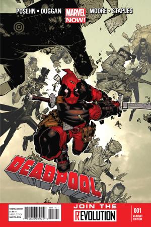 Deadpool #1  (Bachalo Variant)