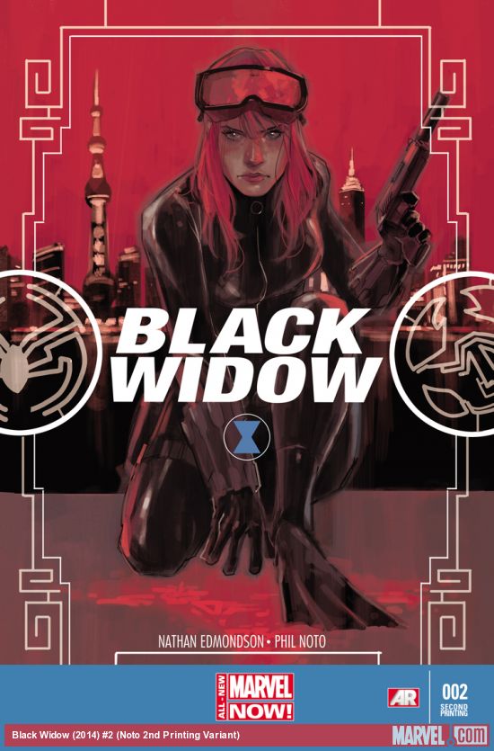 Black Widow (2014) #2 (Noto 2nd Printing Variant)