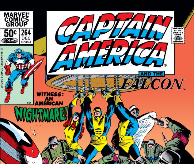 Captain America (1968) #264 Cover
