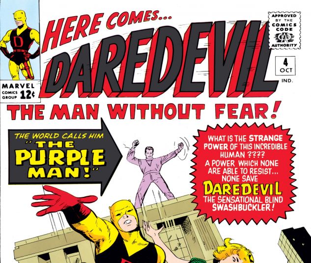 DAREDEVIL (1964) #4 Cover