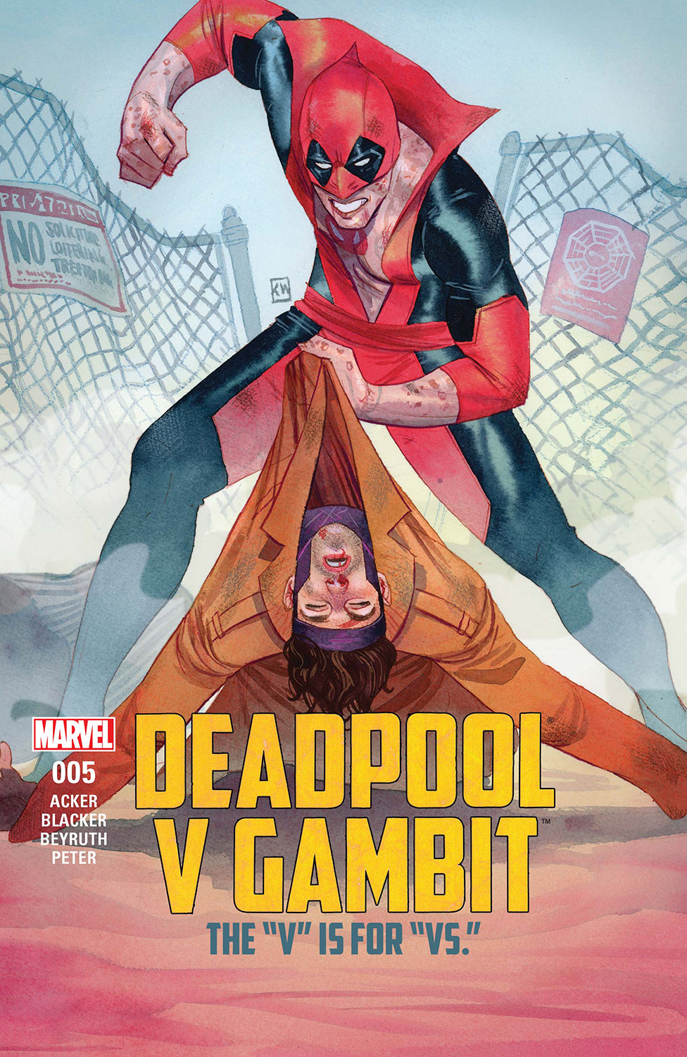 Deadpool V Gambit (2016) #5
