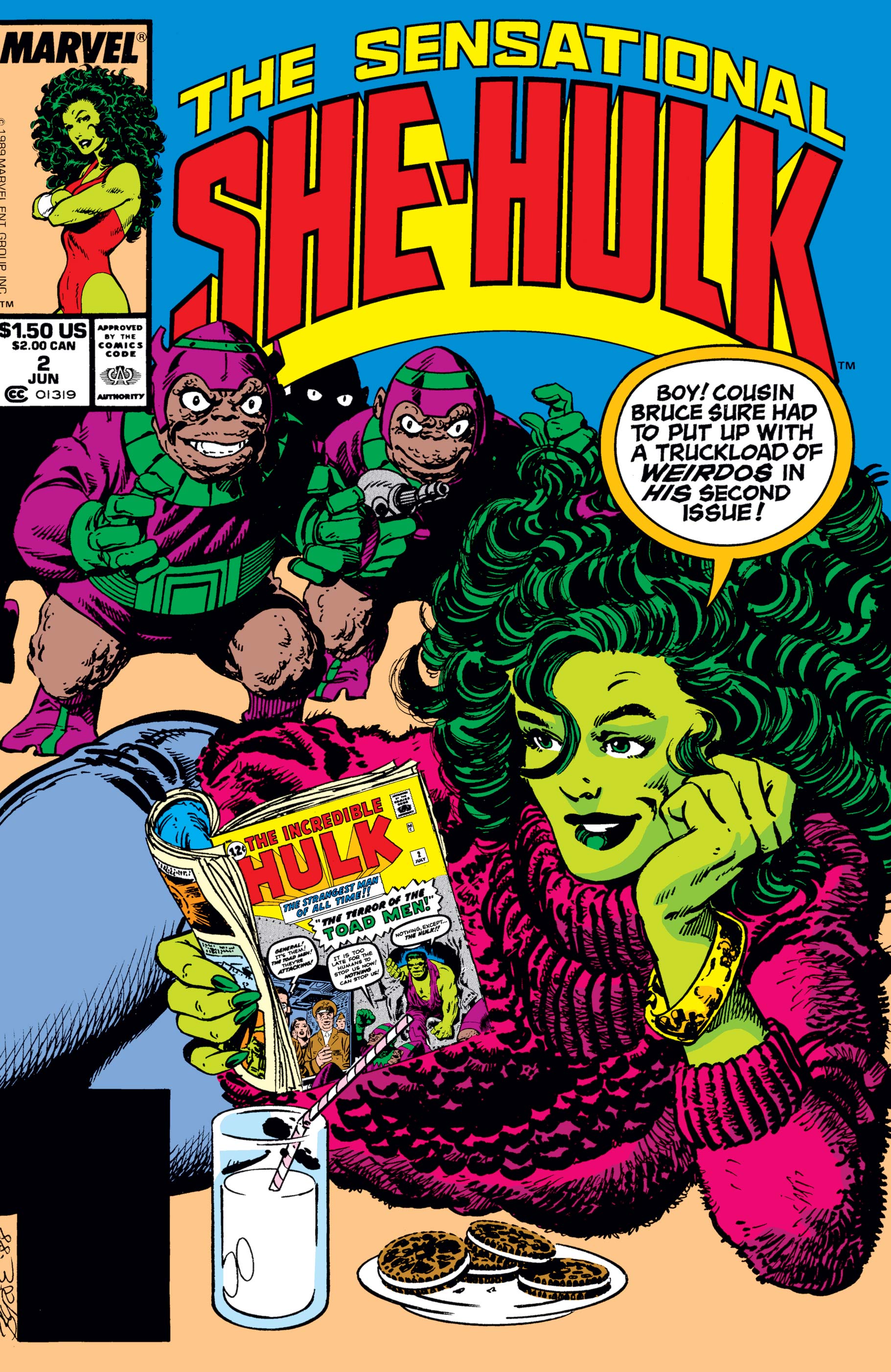 Sensational She-Hulk (1989) #2