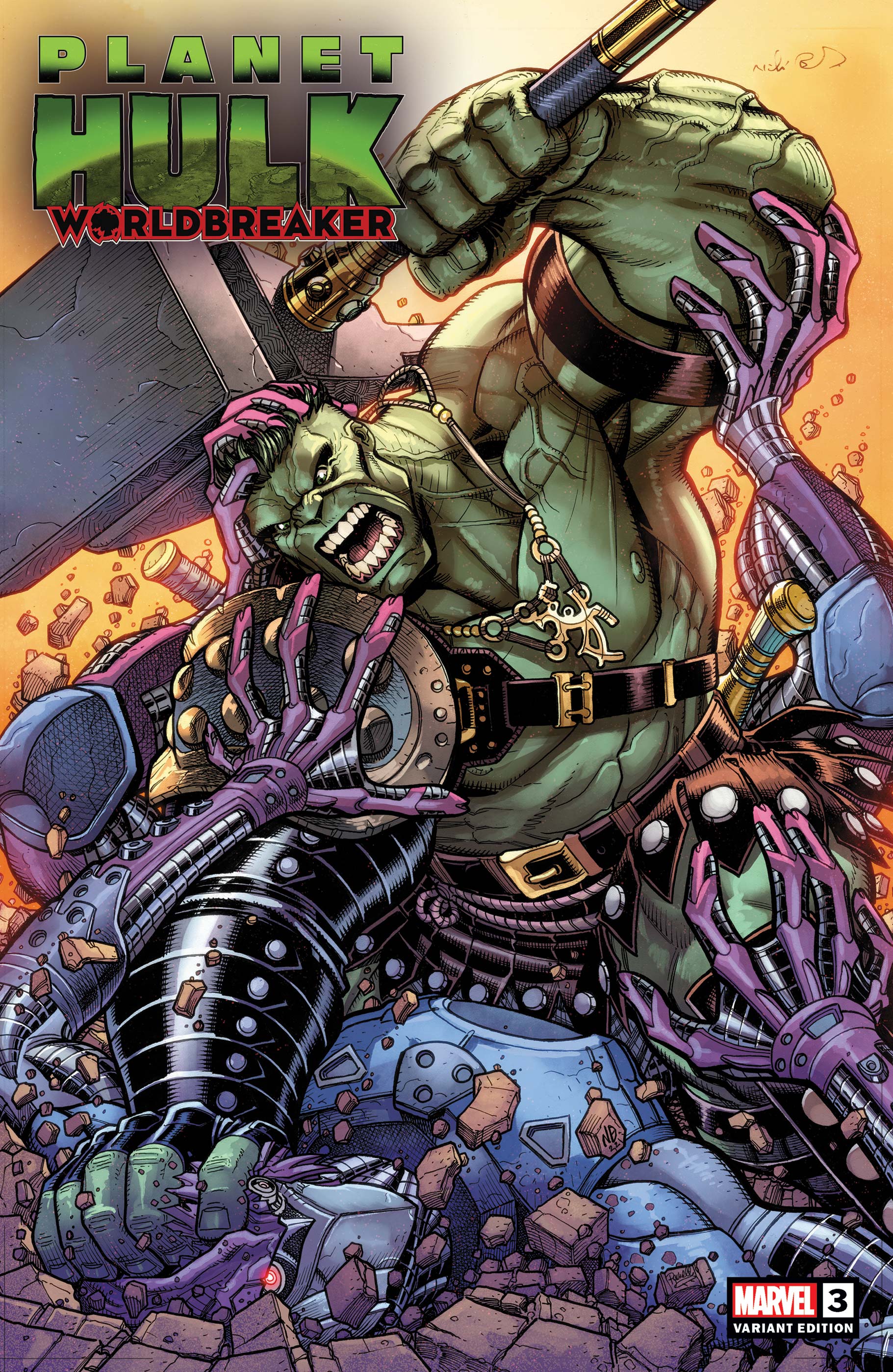 Planet Hulk: Worldbreaker (2022) #3 (Variant)