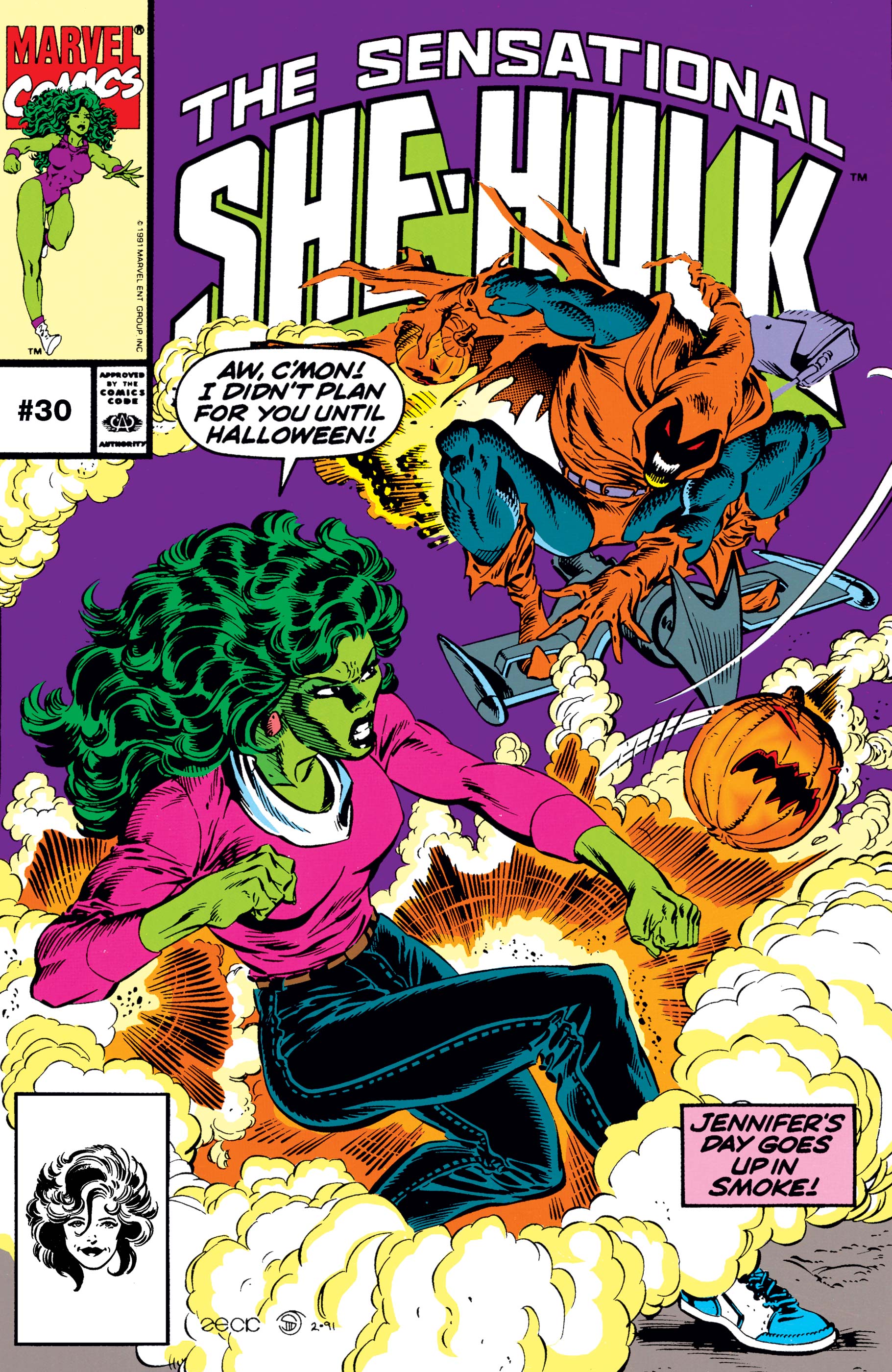Sensational She-Hulk (1989) #30