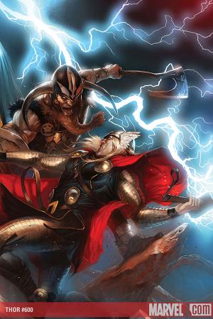 Thor #600  (DJURDJEVIC WRAPAROUND (50/50 COVER))
