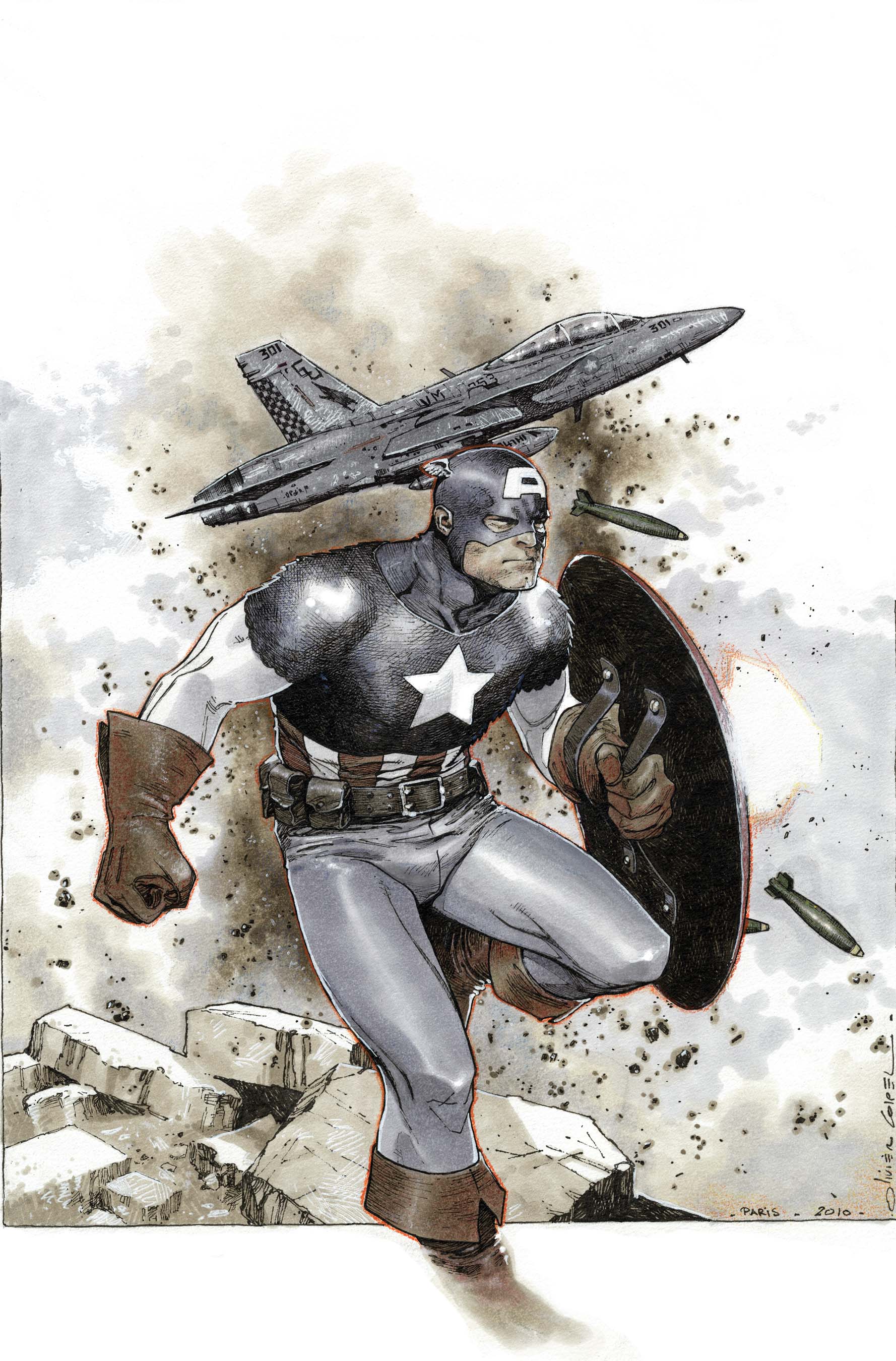 Captain America (2011) #1 (Coipel Variant)