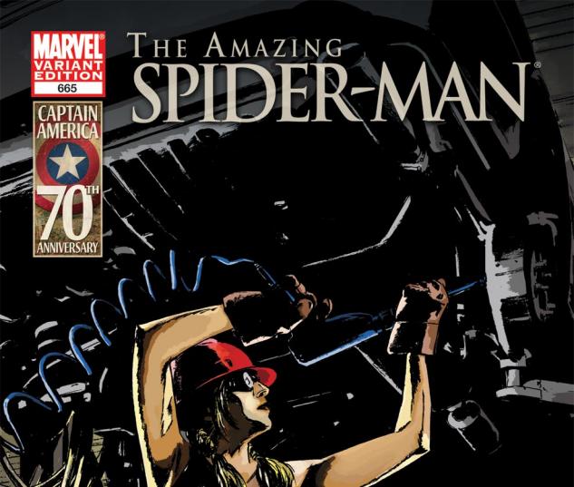 Amazing Spider-Man (1999) #665, I Am Captain America Variant