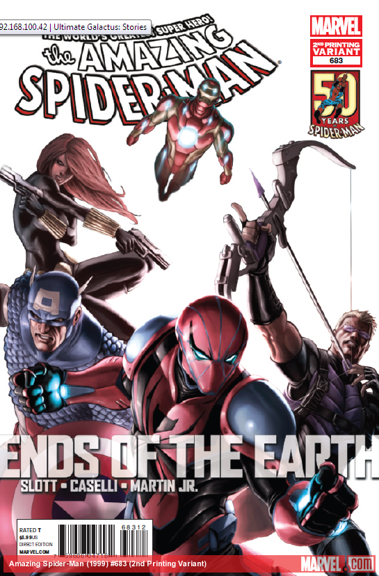 Amazing Spider-Man (1999) #683 (2nd Printing Variant)