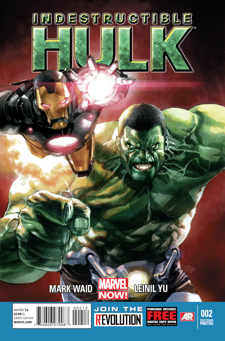 Indestructible Hulk (2012) #2 (2nd Printing Variant)