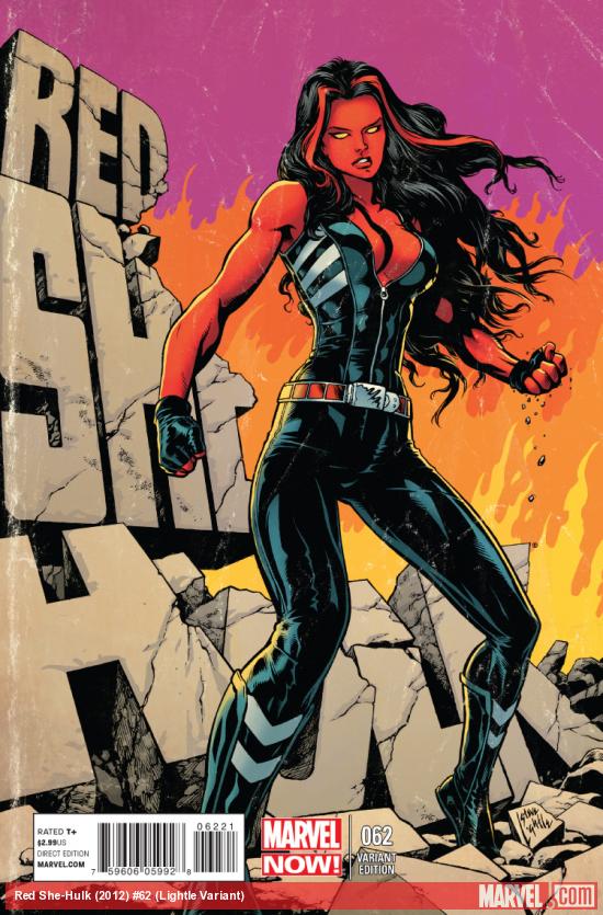 Red She-Hulk (2012) #62 (Lightle Variant)