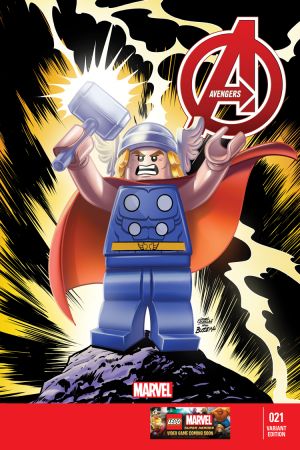 Avengers (2012) #21 (Castellani Lego Variant)