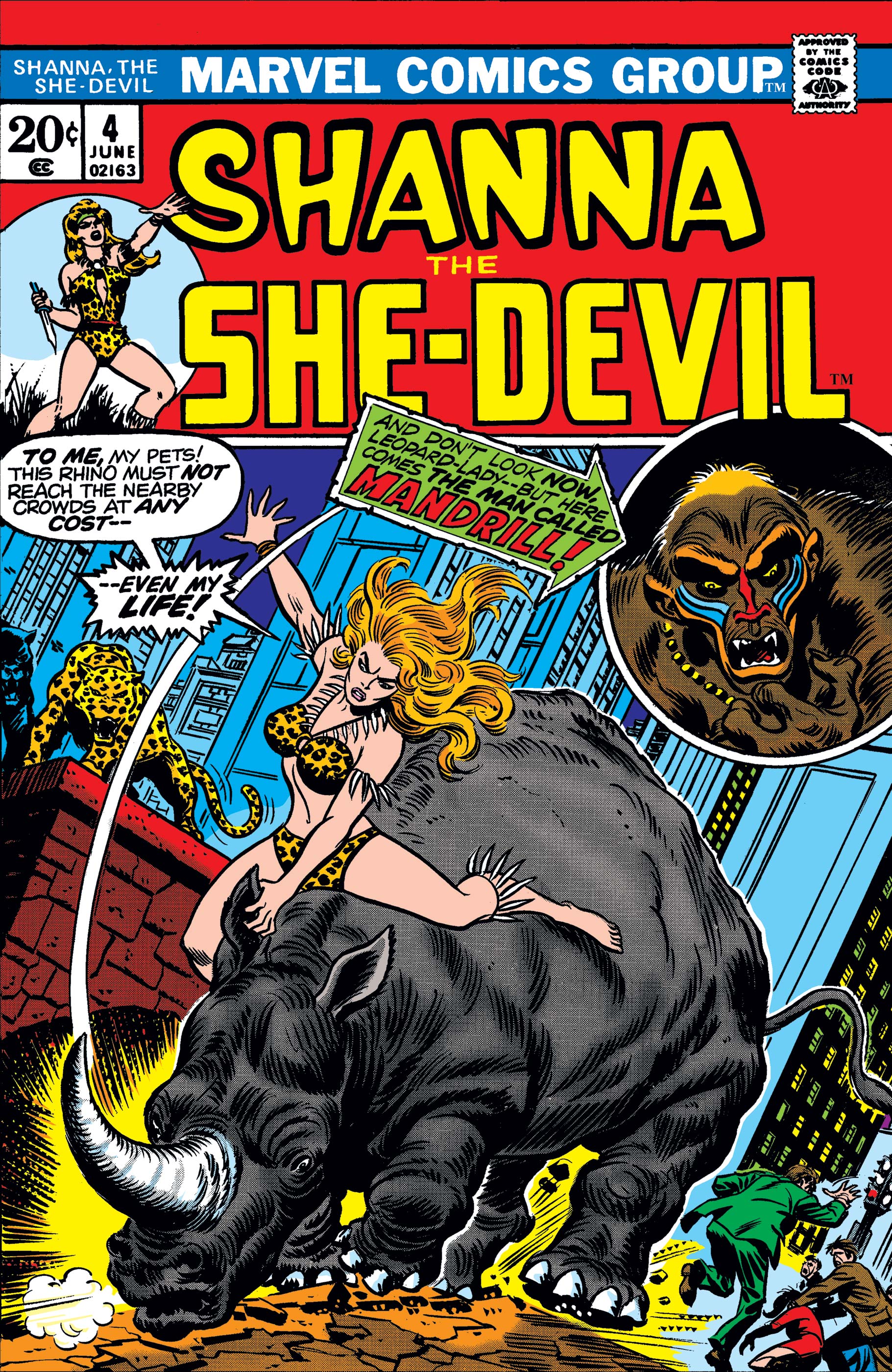 Shanna The She Devil 1972 4 Comic Issues Marvel 