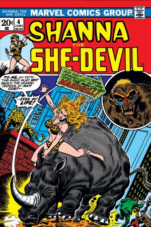 Shanna the She-Devil (1972) #4