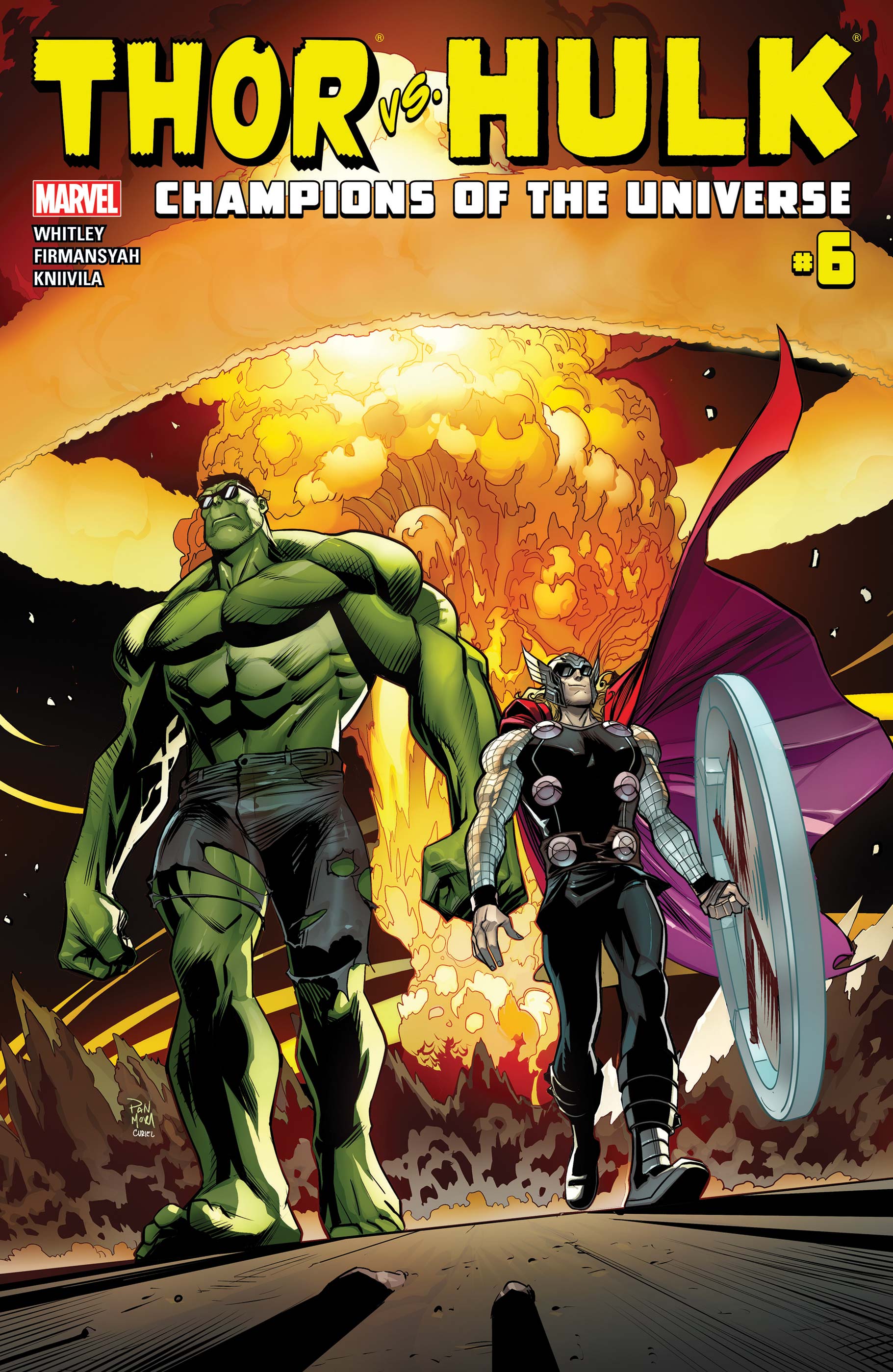 Thor Vs. Hulk - Champions of the Universe (2017) #6