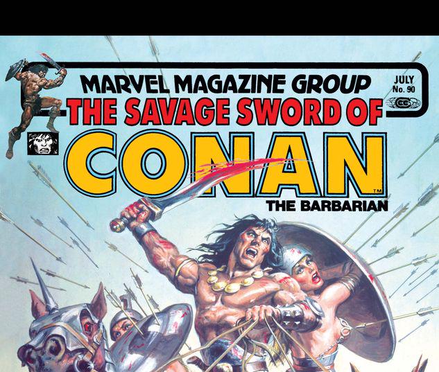 The Savage Sword of Conan #90