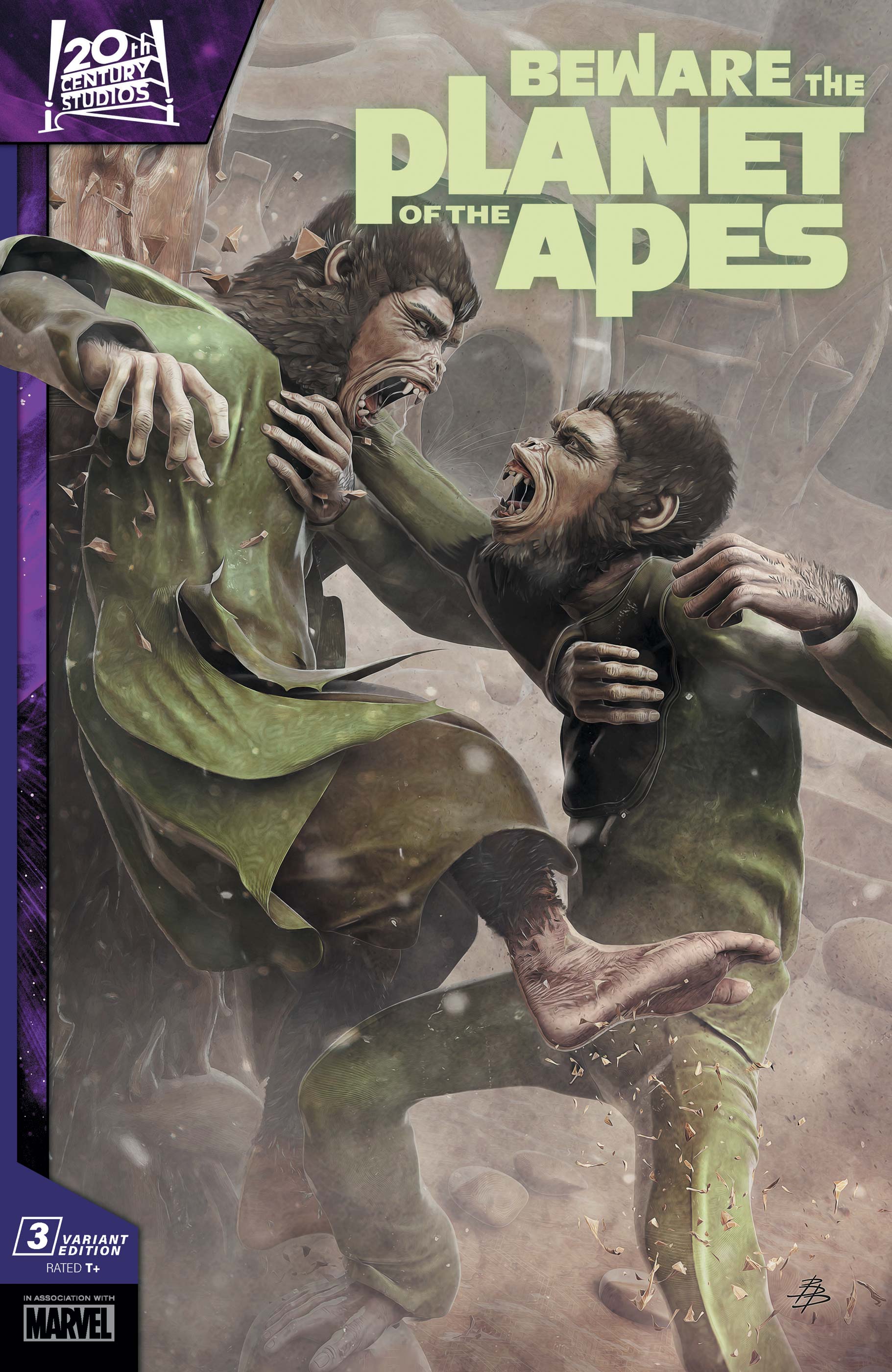 Beware the Planet of the Apes (2024) #3 (Variant)