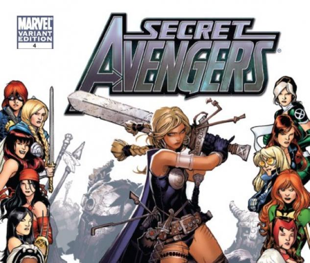 Secret Avengers #4 Women of Marvel variant cover by Chris Bachalo