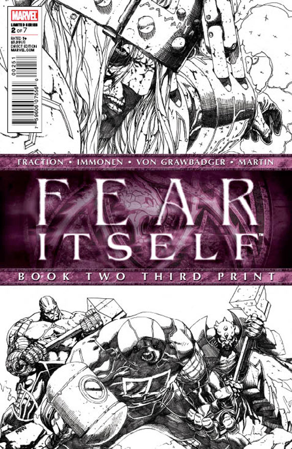 Fear Itself (2010) #2 (3rd Printing Variant)