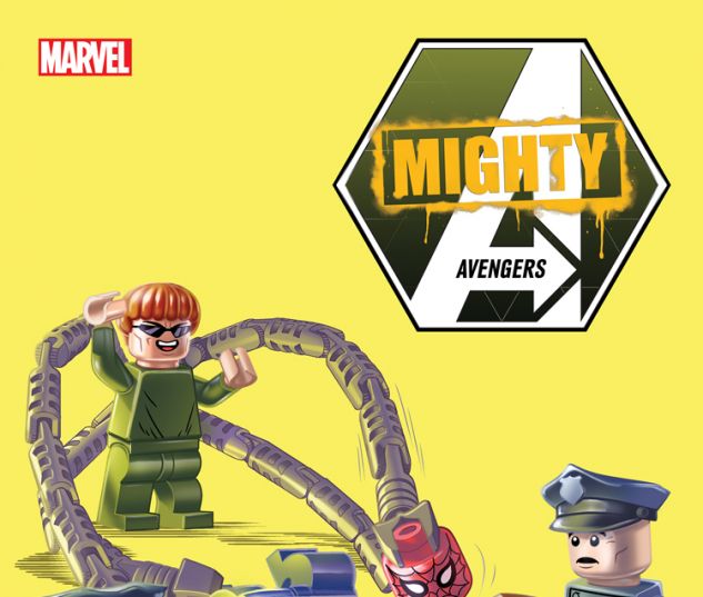 MIGHTY AVENGERS 1 CASTELLANI LEGO VARIANT (INF, WITH DIGITAL CODE)