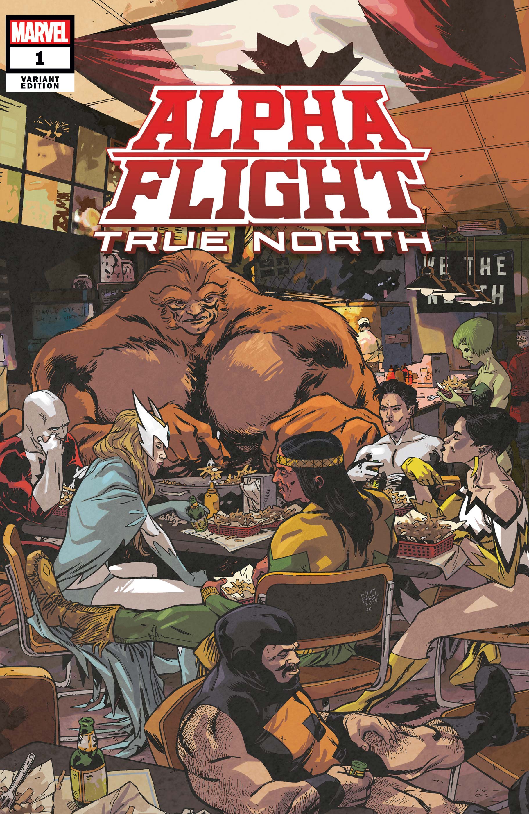 Alpha Flight: True North (2019) #1 (Variant)