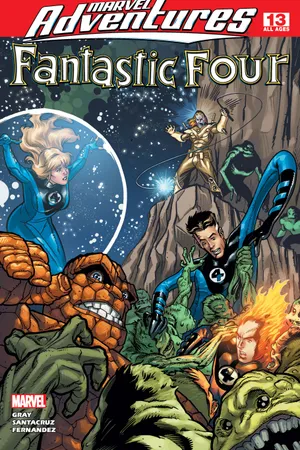 MARVEL ADVENTURES FANTASTIC FOUR VOL. 4: COSMIC THREATS (Digest