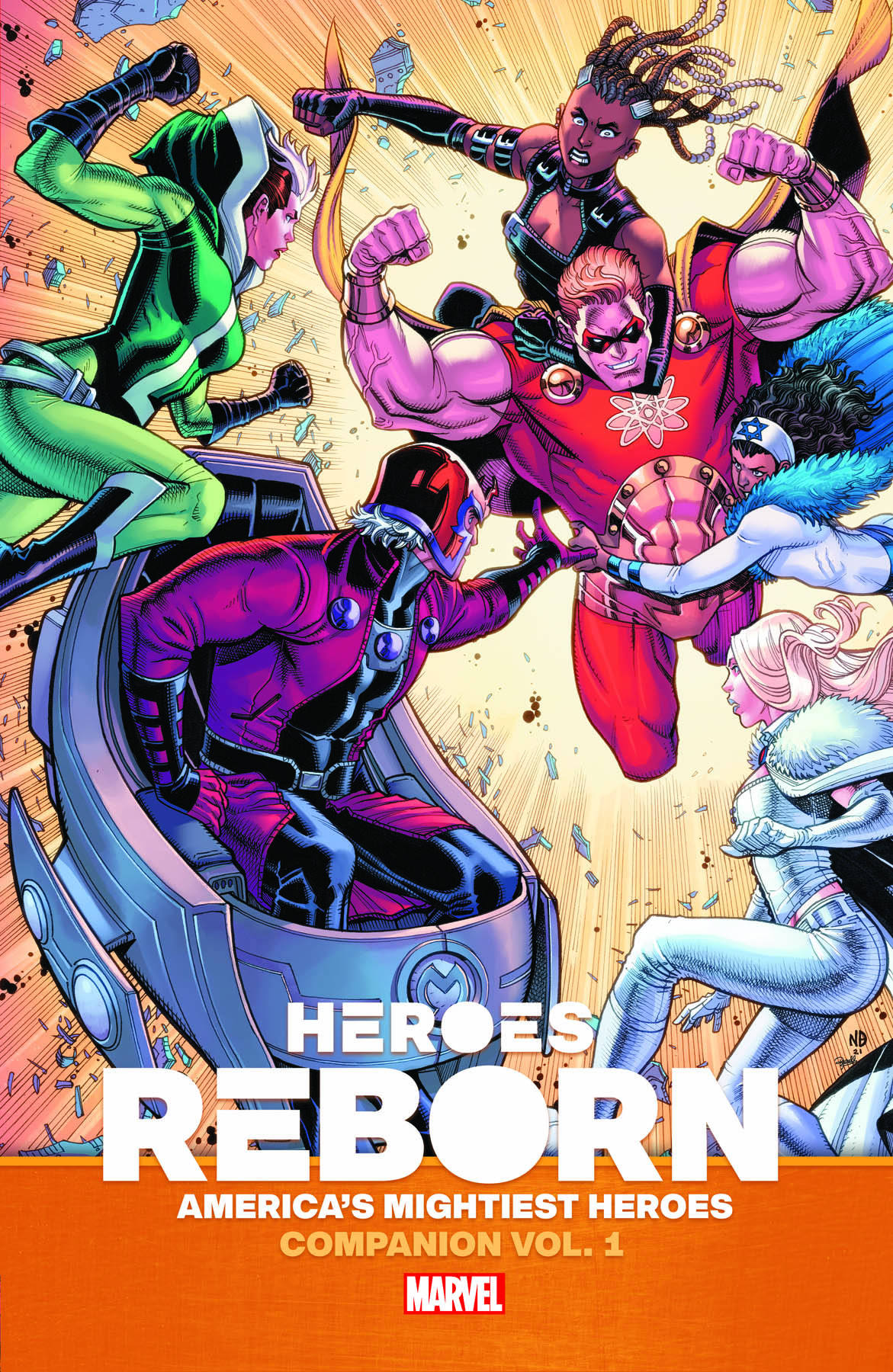 Heroes Reborn: America's Mightiest Heroes Companion Vol. 1 (Trade Paperback)