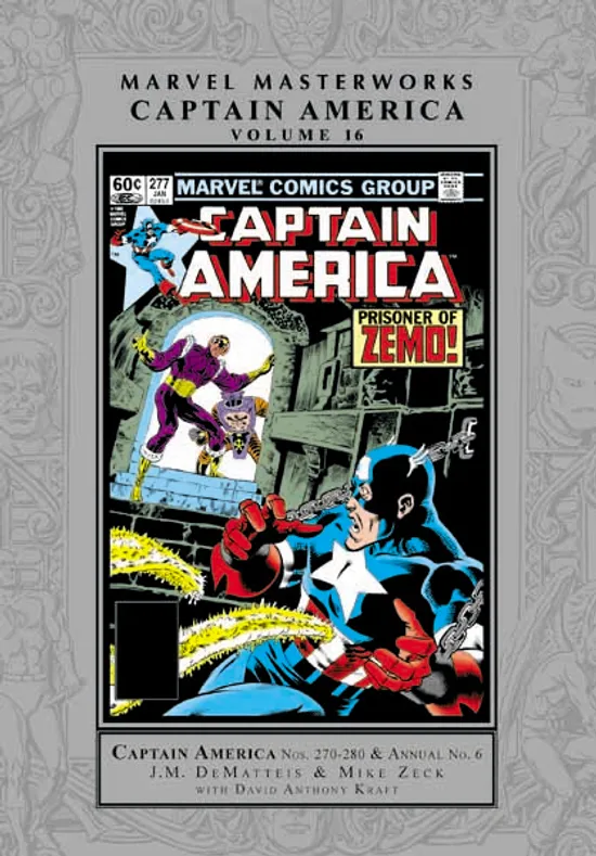 MARVEL MASTERWORKS: CAPTAIN AMERICA VOL. 16 HC (Hardcover) | Comic