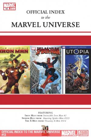 Official Index to the Marvel Universe #13 