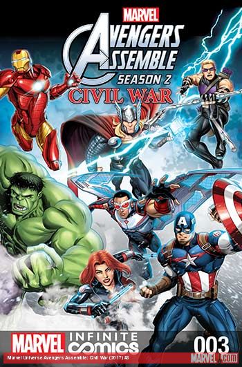 Marvel Universe Avengers Assemble: Civil War (2017) #3