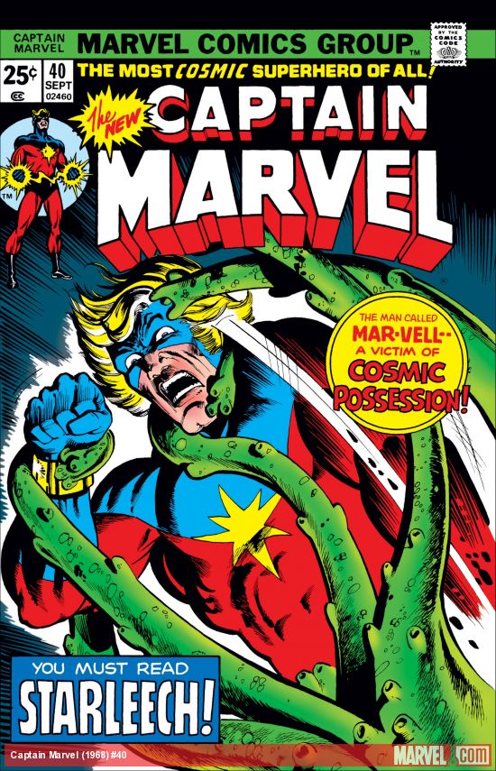 Captain Marvel (1968) #40
