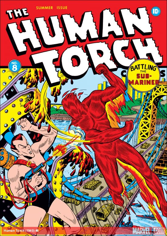Human Torch Comics (1940) #8