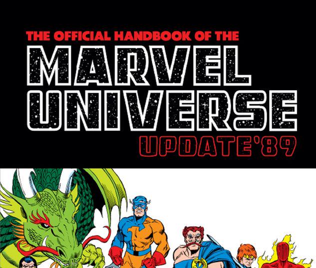 OFFICIAL HANDBOOK OF THE MARVEL UNIVERSE: UPDATE '89 OMNIBUS HC FRENZ VENOM COVER #1