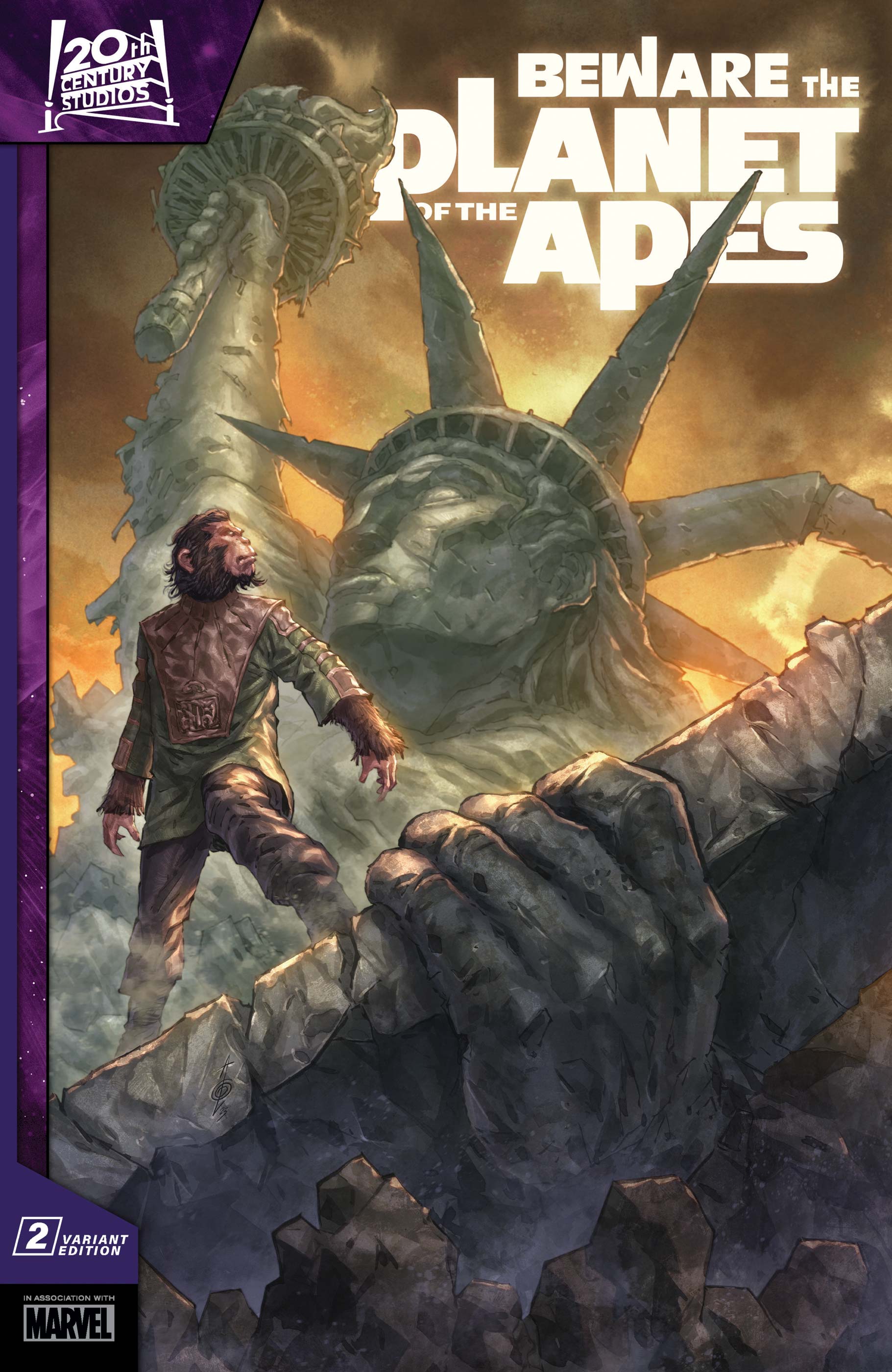 Beware the Planet of the Apes (2024) #2 (Variant)