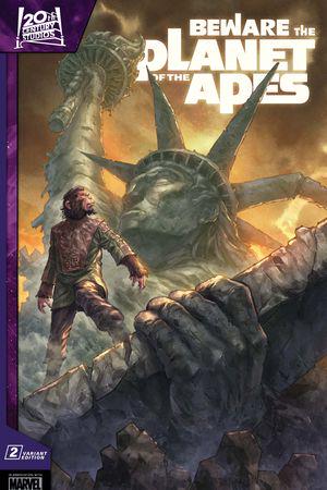 Beware the Planet of the Apes #2  (Variant)