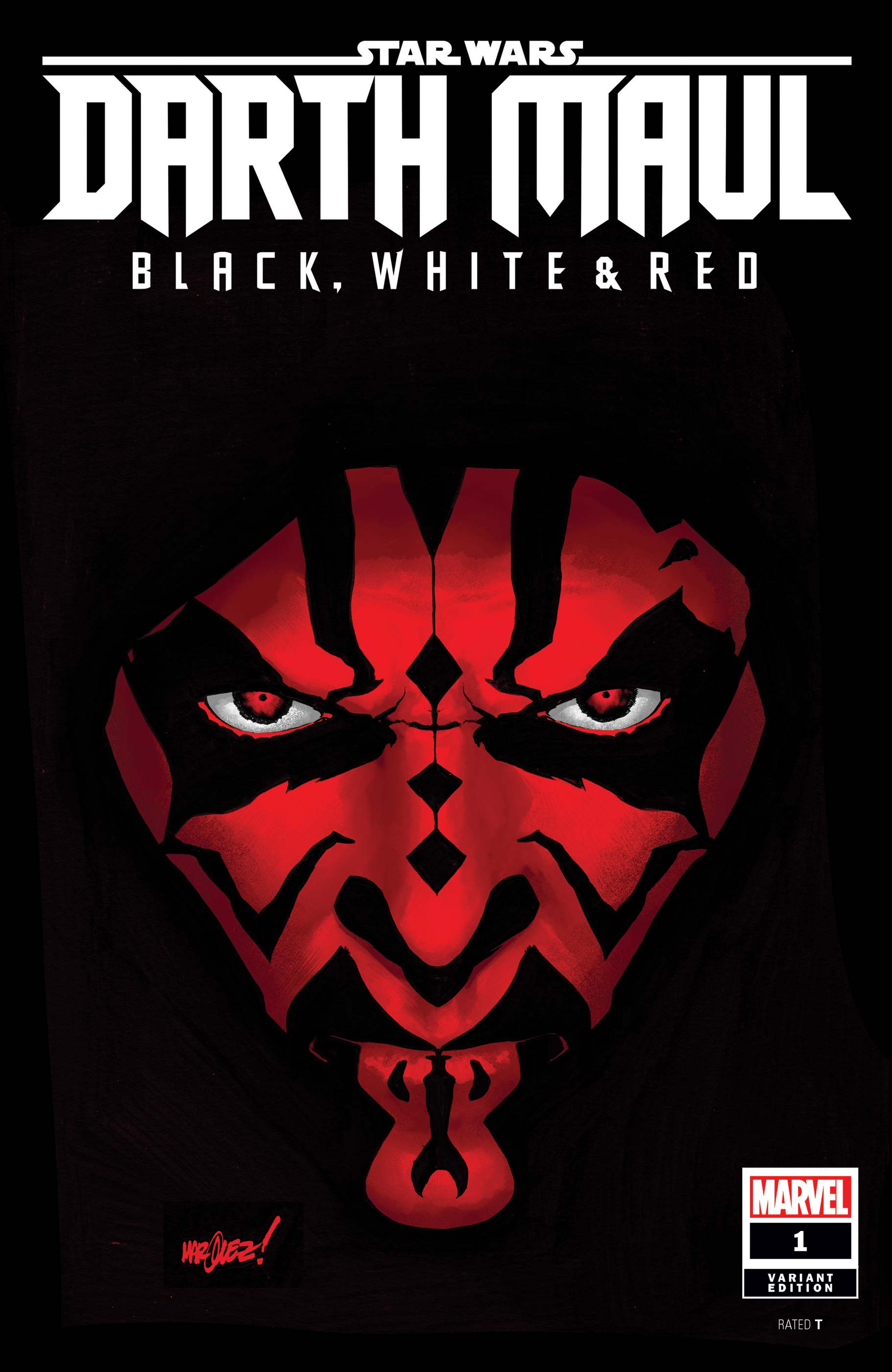 Star Wars: Darth Maul - Black, White & Red (2024) #1 (Variant)