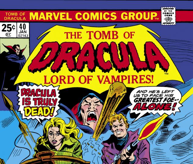 Tomb of Dracula (1972) #40 Cover