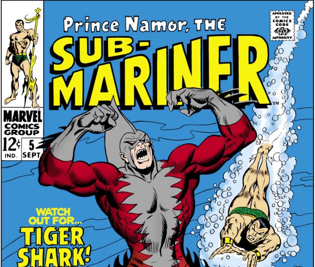 Sub-Mariner (1968) #5 Cover