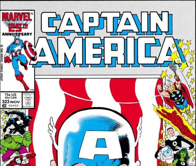 Captain America (1968) #323 Cover