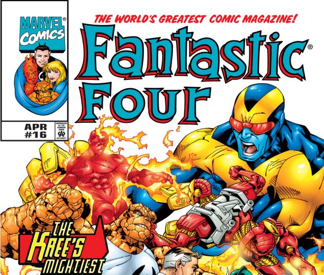 Fantastic Four (1998) #16 Cover