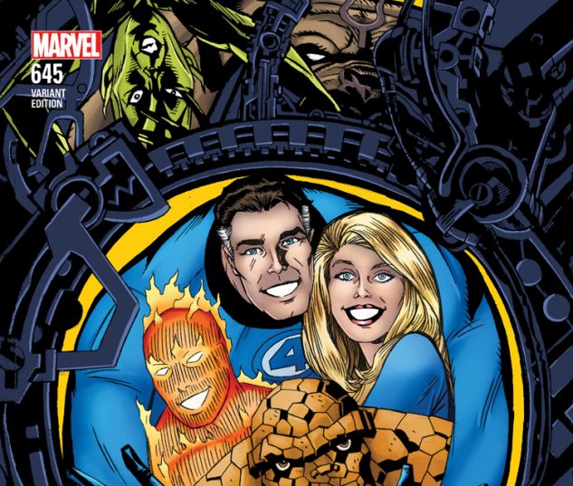 FANTASTIC FOUR 645 GOLDEN CONNECTING VARIANT (WITH DIGITAL CODE)